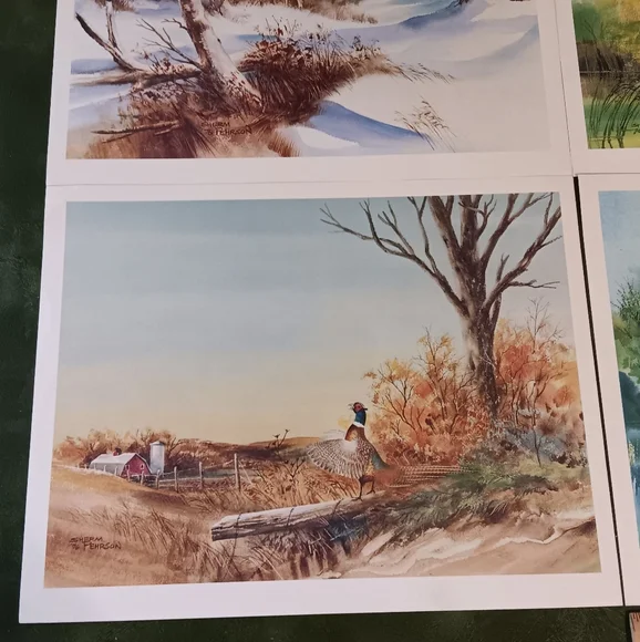 1976 Four Season Nature Prints - Picture 3 of 5